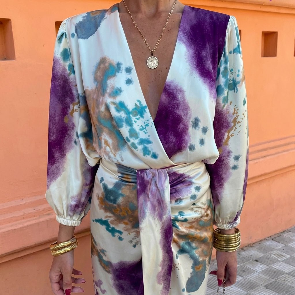 Sofía | Vestido de primavera sofisticado a dos piezas - Isabel de Sevilla
