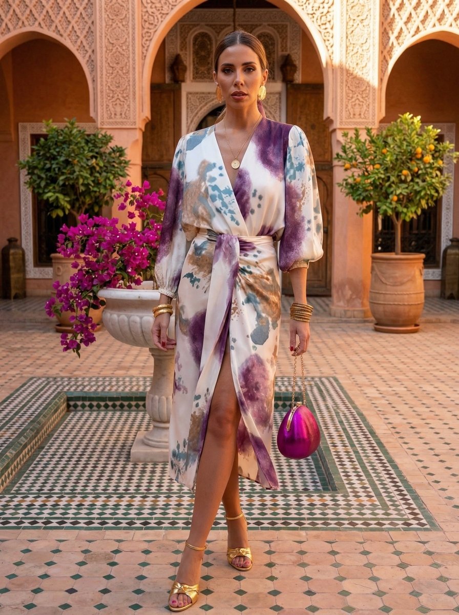 Sofía | Vestido de primavera sofisticado a dos piezas - Isabel de Sevilla