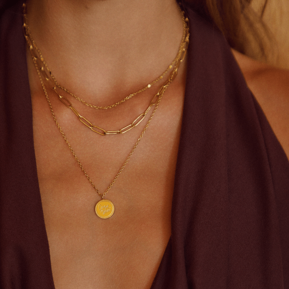 Collar Multicapa Geya Coin (38 / 45 / 50 cm) - Isabel de Sevilla