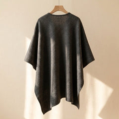 Nerea | Poncho de Punto con Lazo Decorativo - Isabel de Sevilla