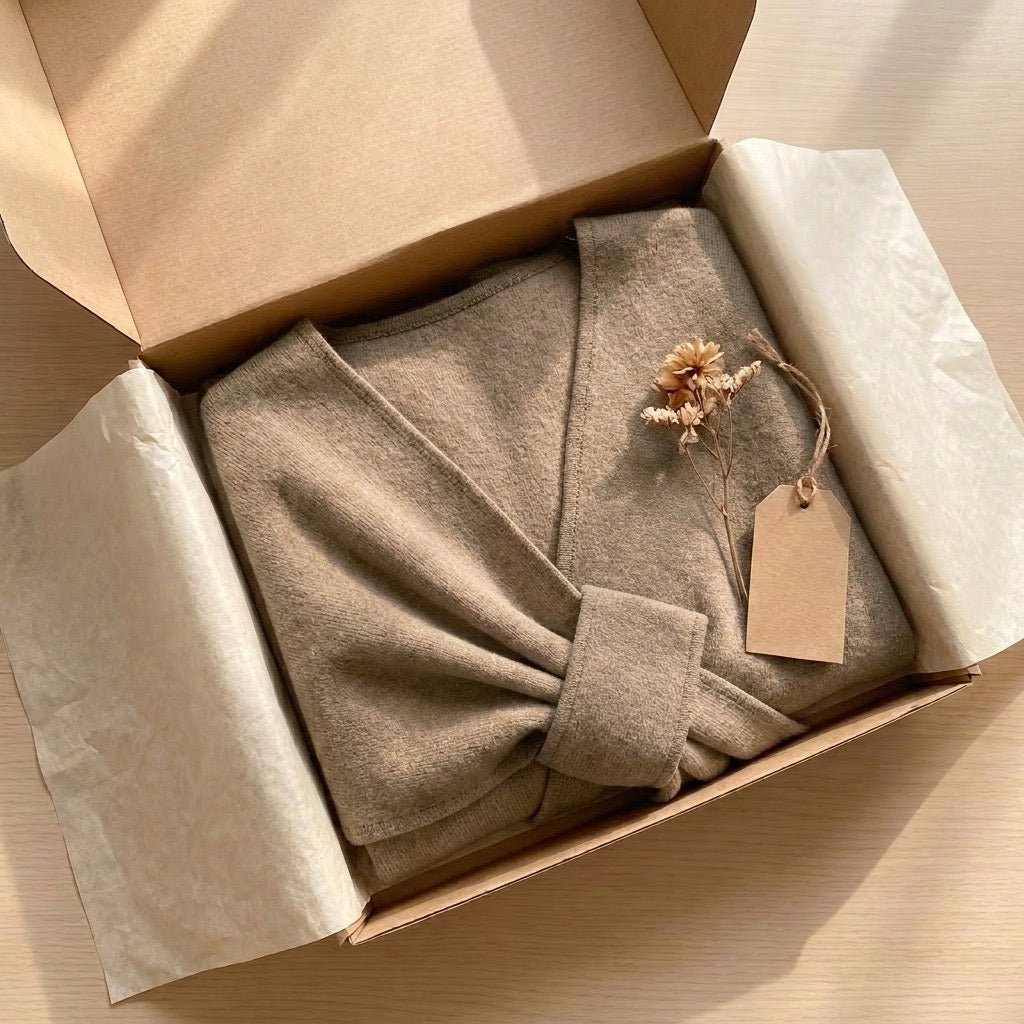 Nerea | Poncho de Punto con Lazo Decorativo - Isabel de Sevilla