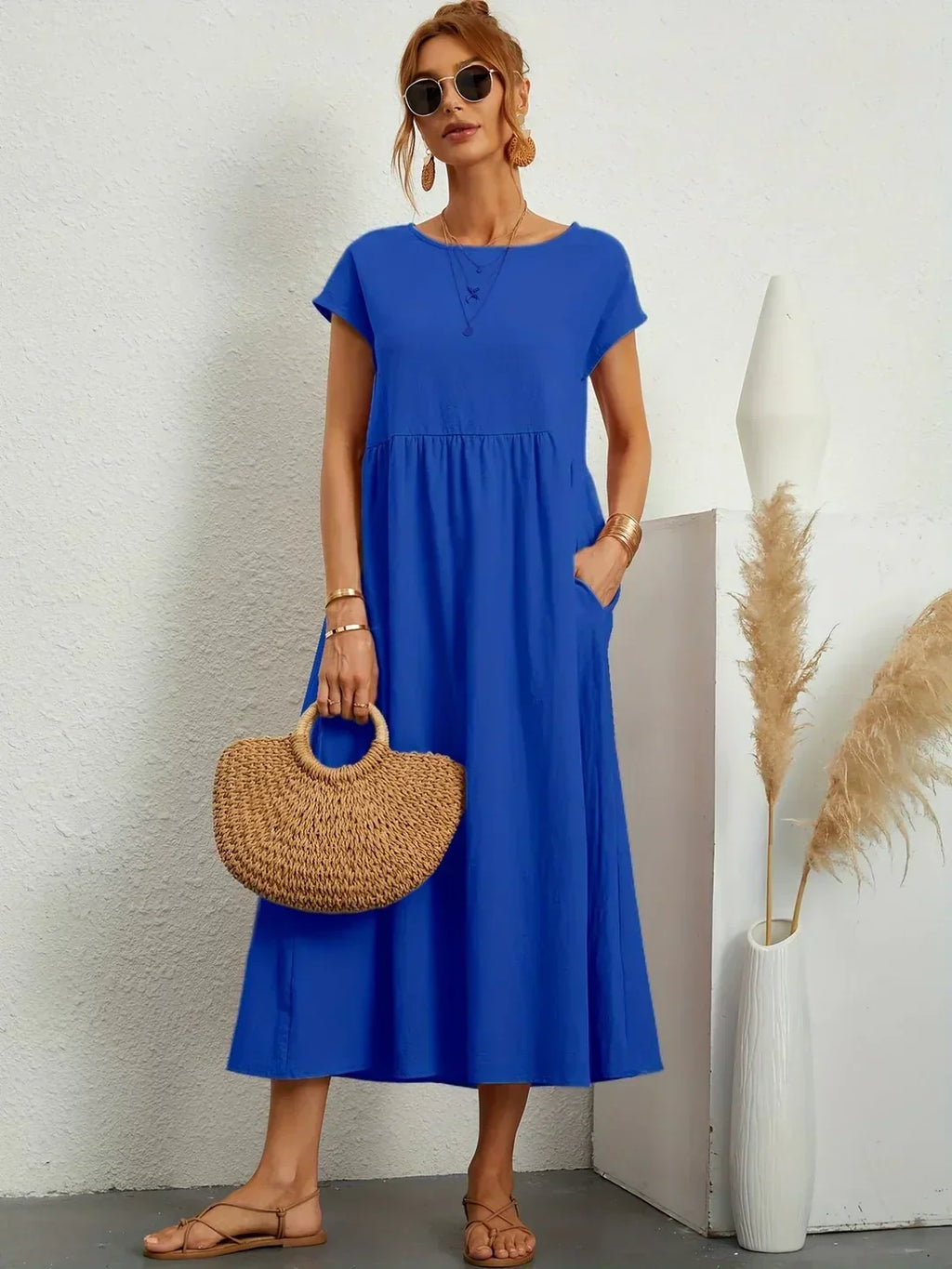 Gabriela™ | Vestido midi elegante y cómodo
