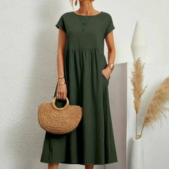 Gabriela™ | Vestido midi elegante y cómodo - Isabel de Sevilla