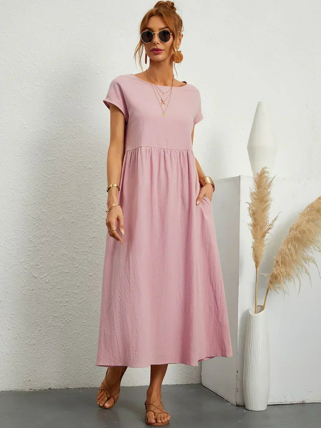 Gabriela™ | Vestido midi elegante y cómodo