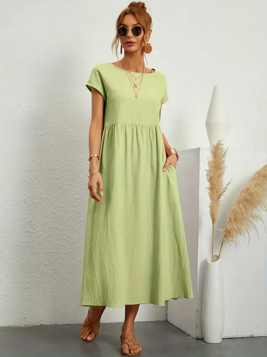 Gabriela™ | Vestido midi elegante y cómodo