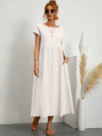 Gabriela™ | Vestido midi elegante y cómodo