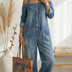 Mono Tarifa | Mono denim capri - Isabel de Sevilla