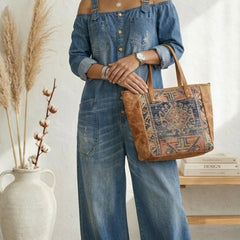 Mono Tarifa | Mono denim capri - Isabel de Sevilla