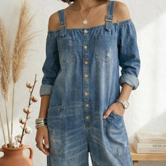 Mono Tarifa | Mono denim capri - Isabel de Sevilla