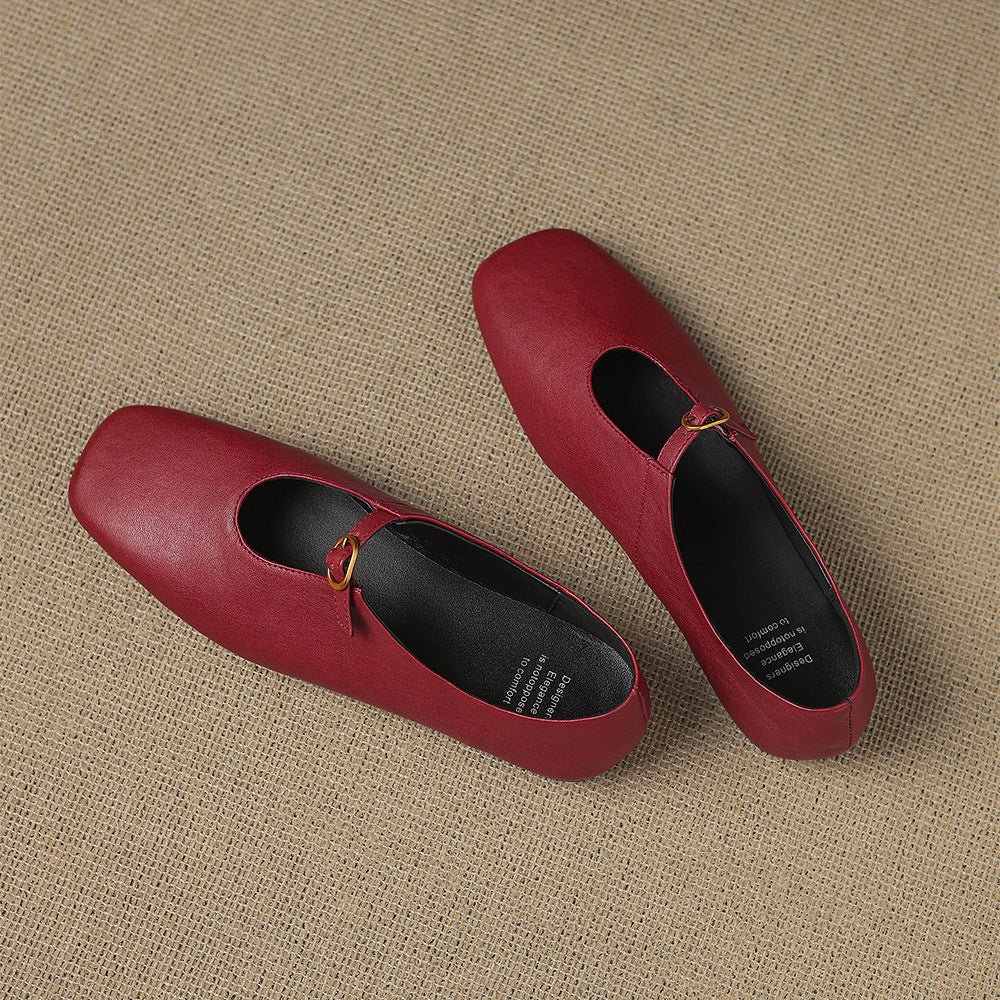 Eleanor | Bailarinas Mary Jane con T-Strap - Isabel de Sevilla