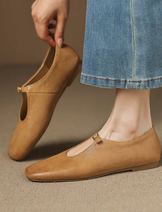 Eleanor | Bailarinas Mary Jane con T-Strap - Isabel de Sevilla