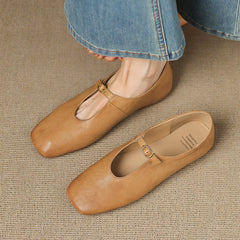 Eleanor | Bailarinas Mary Jane con T-Strap - Isabel de Sevilla