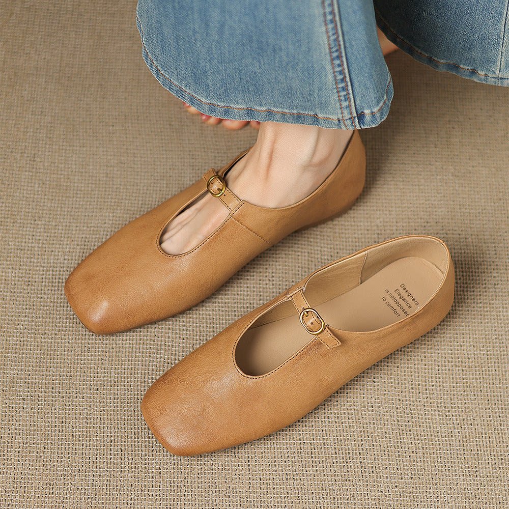 Eleanor | Bailarinas Mary Jane con T-Strap - Isabel de Sevilla