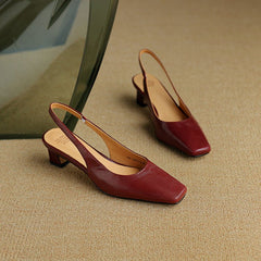 Marion Reeve | Tacones Slingback Refinados - Isabel de Sevilla