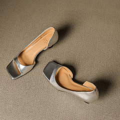 Delaney | Tacones de Kitten con Punta Abierta - Isabel de Sevilla