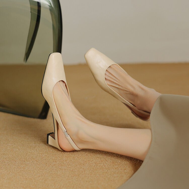 Marion Reeve | Tacones Slingback Refinados - Isabel de Sevilla