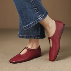 Eleanor | Bailarinas Mary Jane con T-Strap - Isabel de Sevilla