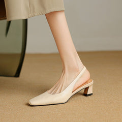 Marion Reeve | Tacones Slingback Refinados - Isabel de Sevilla