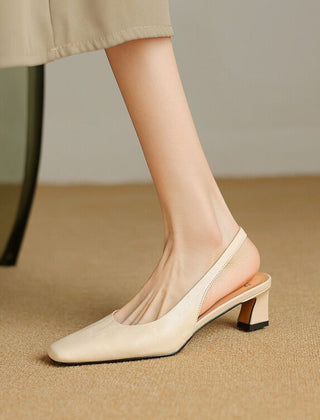 Marion Reeve | Tacones Slingback Refinados - Isabel de Sevilla