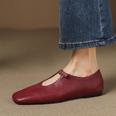 Eleanor | Bailarinas Mary Jane con T-Strap - Isabel de Sevilla