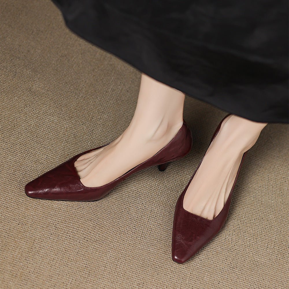 Lauren | Tacones de Aguja con Punta - Isabel de Sevilla