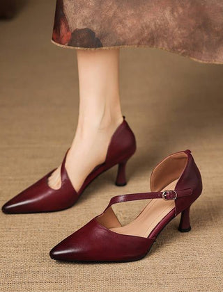 Diana | Elegantes Tacones con Tira Cruzada - Isabel de Sevilla
