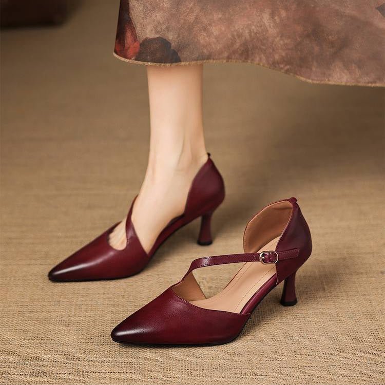Diana | Elegantes Tacones con Tira Cruzada - Isabel de Sevilla