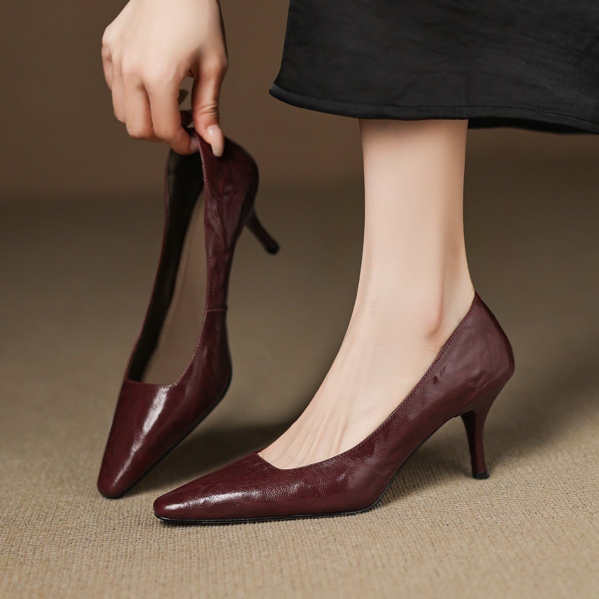 Lauren | Tacones de Aguja con Punta - Isabel de Sevilla