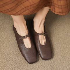 Eleanor | Bailarinas Mary Jane con T-Strap - Isabel de Sevilla