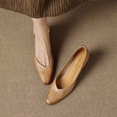 Lila | Tacones de Bloque con Punta - Isabel de Sevilla
