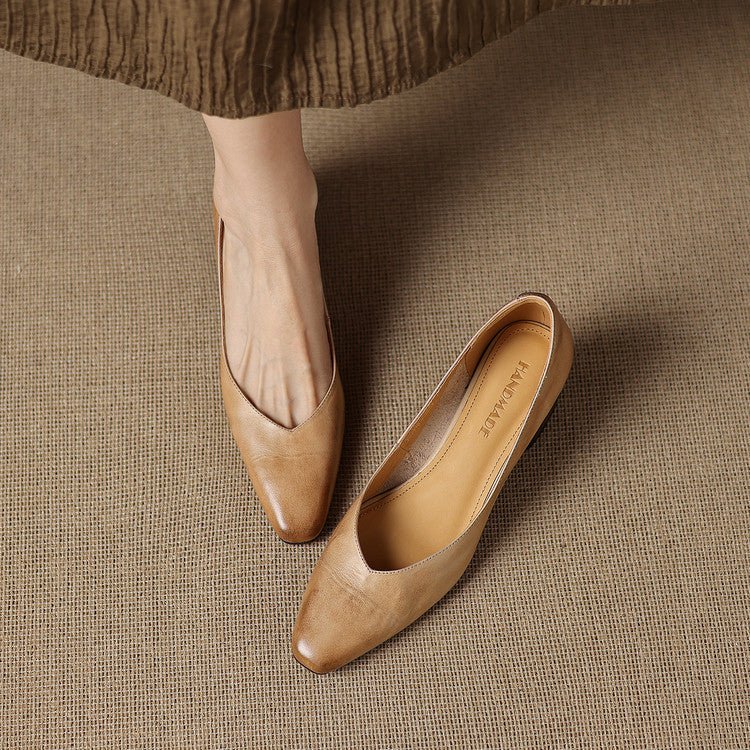 Lila | Tacones de Bloque con Punta - Isabel de Sevilla