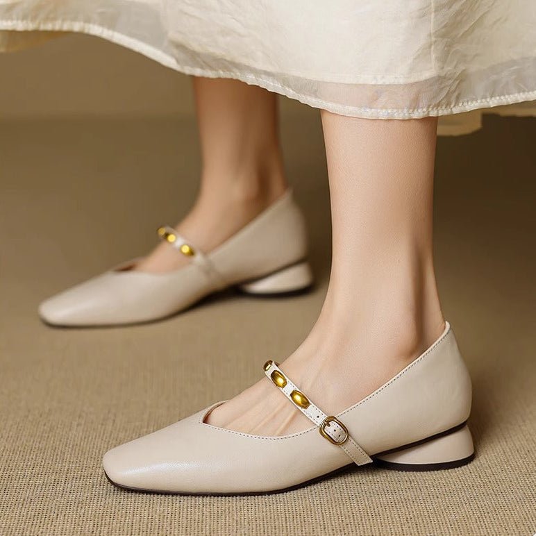 Dahlia | Mary Janes Vintage con Hebilla - Isabel de Sevilla