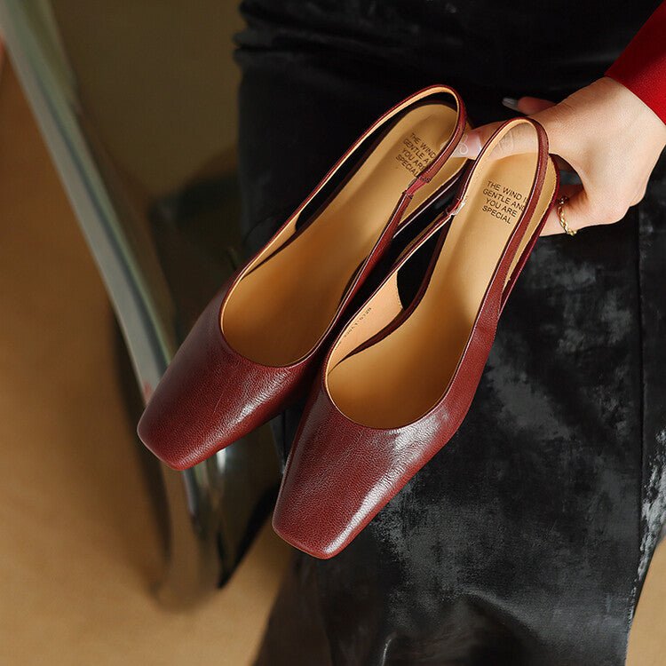 Marion Reeve | Tacones Slingback Refinados - Isabel de Sevilla