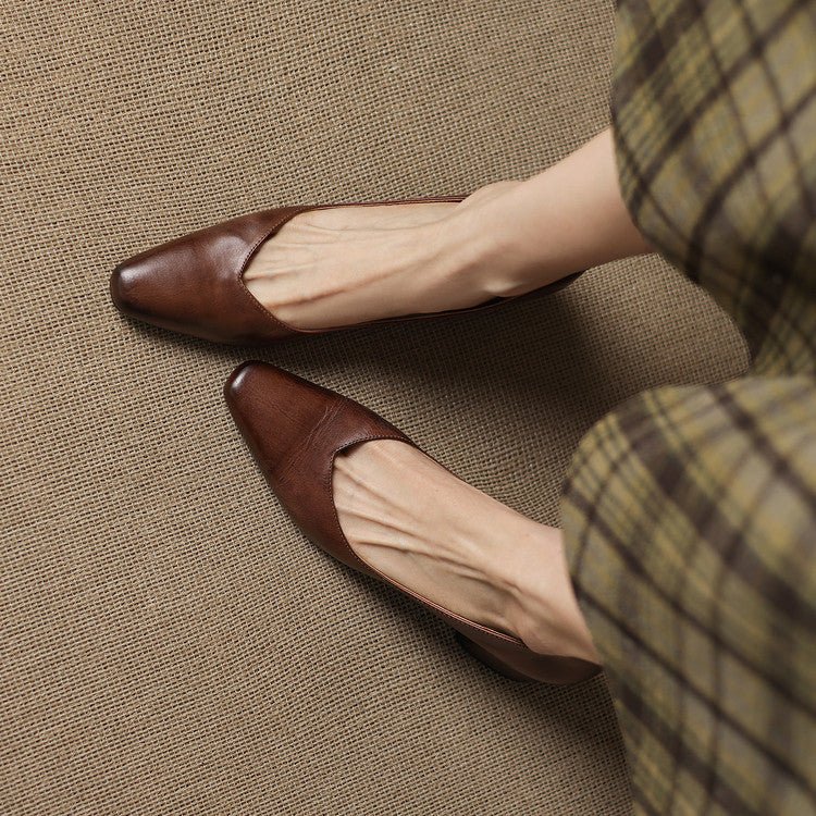 Lila | Tacones de Bloque con Punta - Isabel de Sevilla