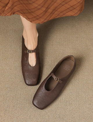 Eleanor | Bailarinas Mary Jane con T-Strap - Isabel de Sevilla