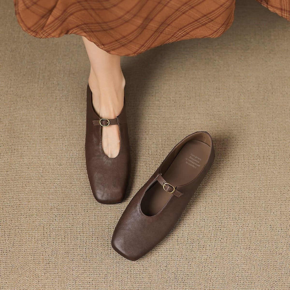 Eleanor | Bailarinas Mary Jane con T-Strap - Isabel de Sevilla