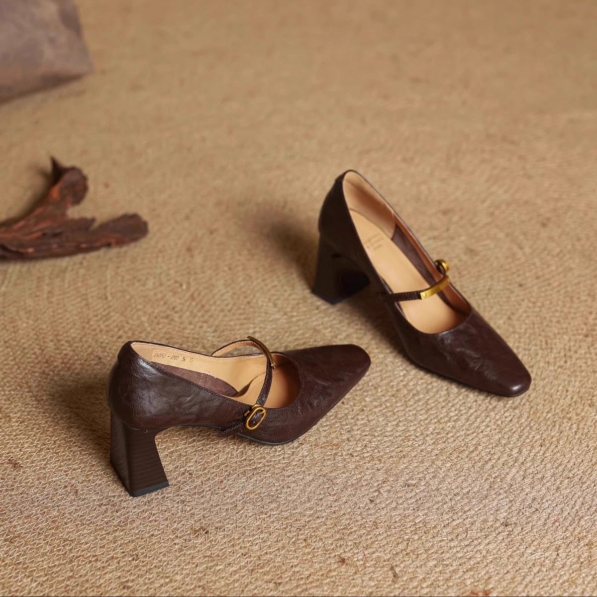 Elise | Tacones Mary Jane Clásicos con Tacón Bloque - Isabel de Sevilla