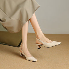 Marion Reeve | Tacones Slingback Refinados - Isabel de Sevilla