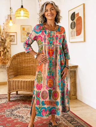Dolores | Vestido Estampado - Isabel de Sevilla