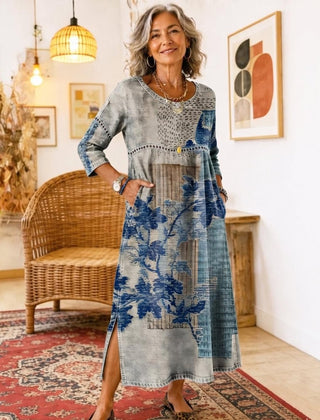 Josefa | Vestido Estampado Floral - Isabel de Sevilla