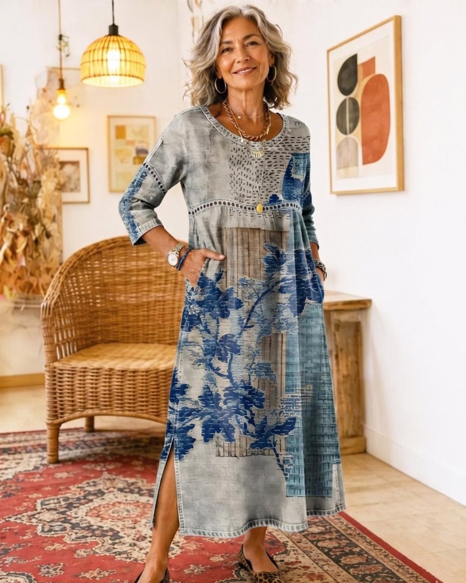 Josefa | Vestido Estampado Floral - Isabel de Sevilla