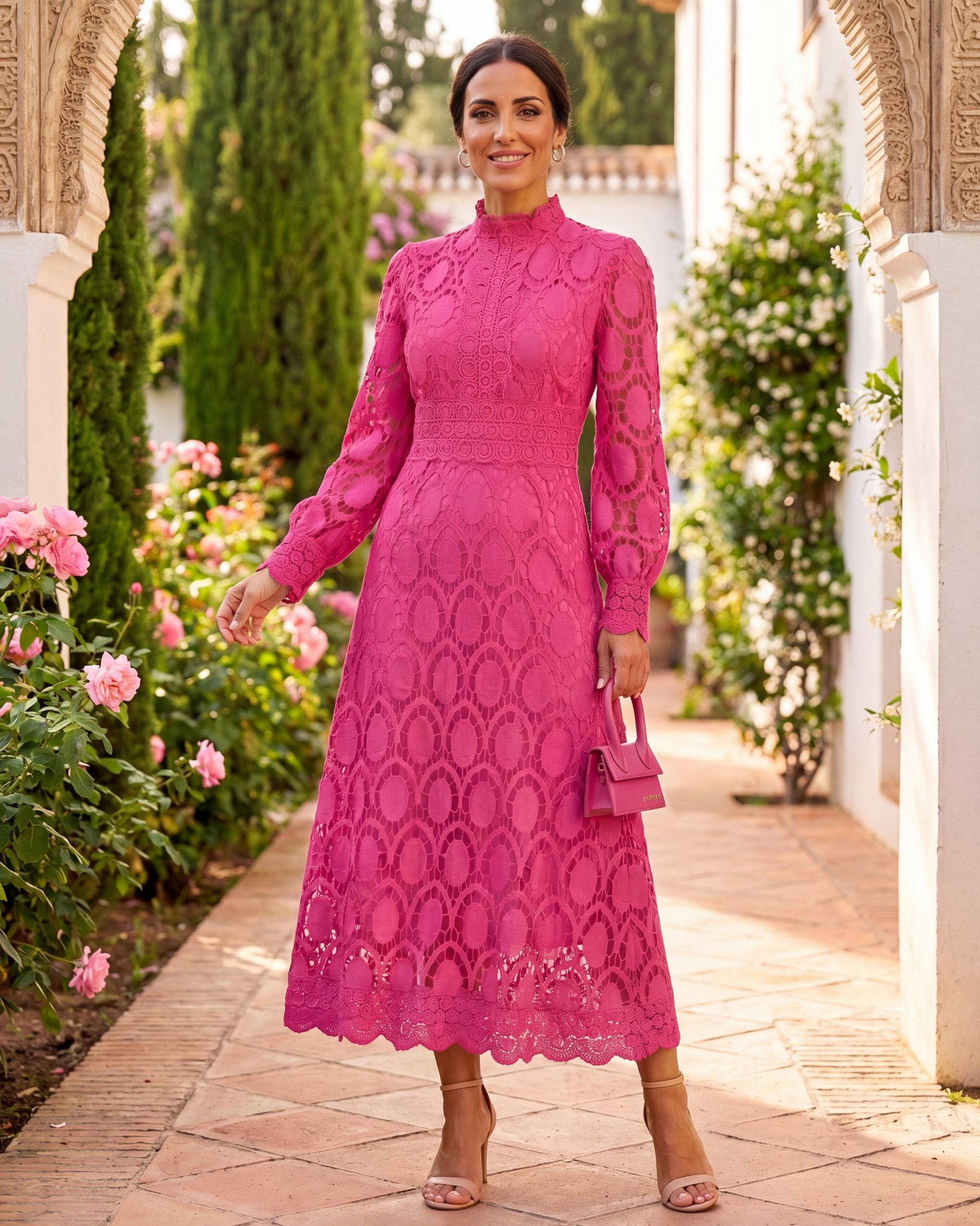Carmona | Vestido de encaje primaveral