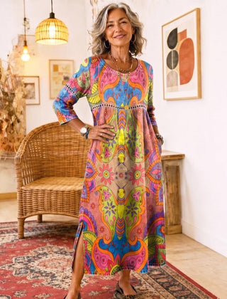 Encarnación | Vestido Estampado - Isabel de Sevilla