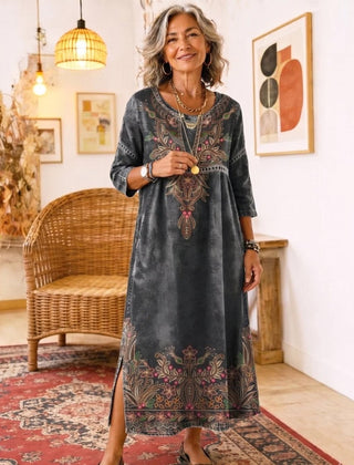 Antonia | Vestido Estampado - Isabel de Sevilla