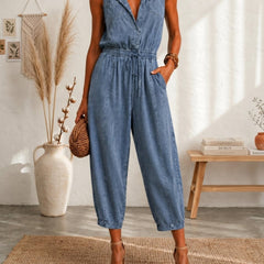 Mono Nómada | Jumpsuit estilo capri - Isabel de Sevilla