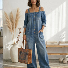Mono Tarifa | Mono denim capri - Isabel de Sevilla