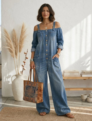 Mono Tarifa | Mono denim capri - Isabel de Sevilla