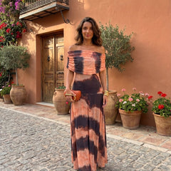 Vestido de Toledo con estampados - Isabel de Sevilla