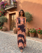 Vestido de Toledo con estampados