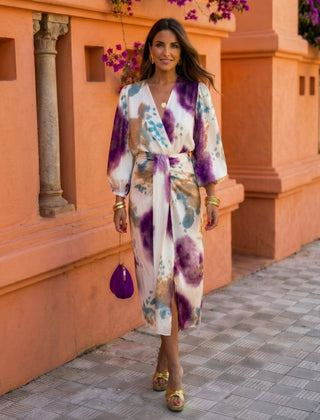 Sofía | Vestido de primavera sofisticado a dos piezas - Isabel de Sevilla